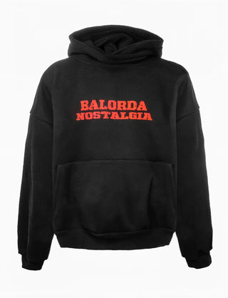 Hoodie Nera "Balorda Nostalgia"